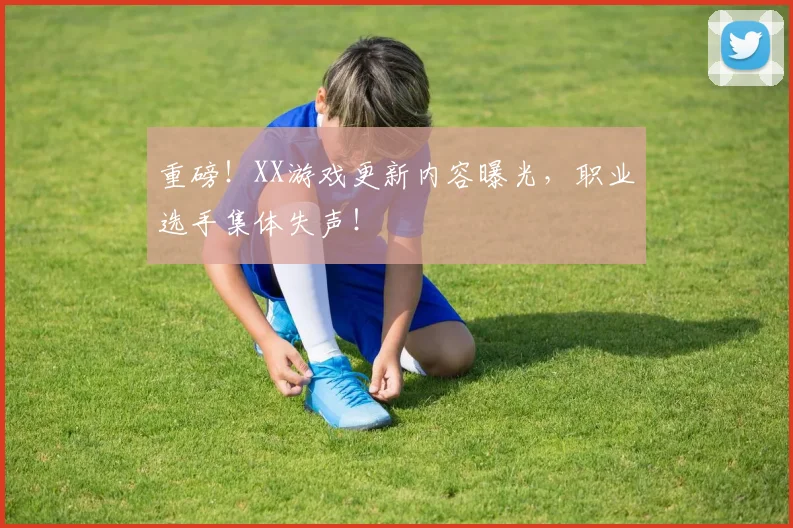 重磅!XX游戏更新内容曝光,职业选手集体失声!